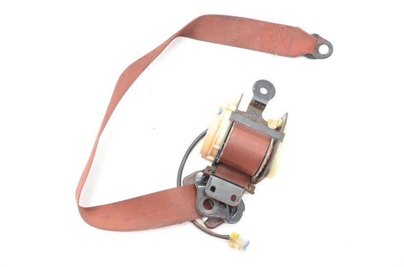 84-86 Nissan 300ZX Z31 2+0 Red Driver Left Front Seat Belt Retractor