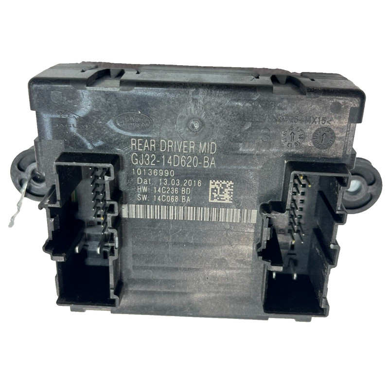2017-2020 JAGUAR XE REAR LEFT SIDE DOOR COMPUTER CONTROL MODULE UNIT OEM