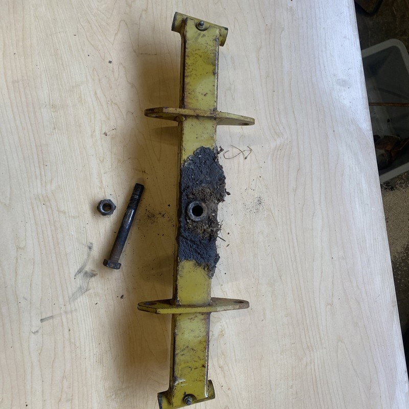 vintage 1974 Sears Suburban 12 and 16 Garden Tractor frontaxle weldment good