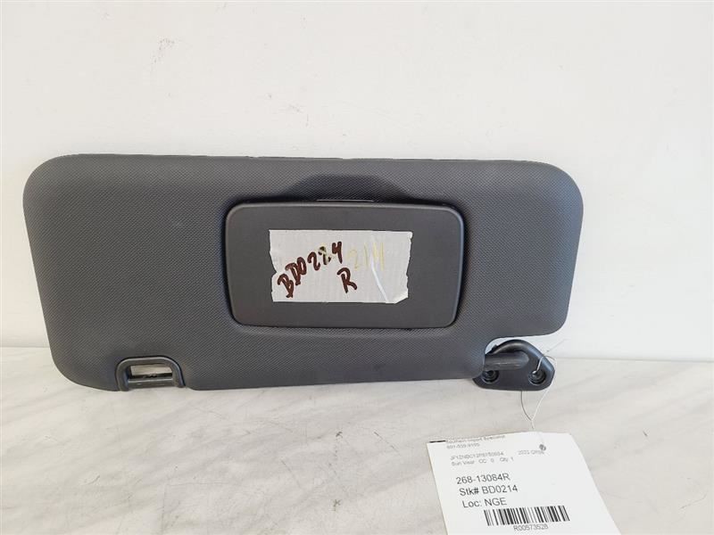 Passenger Sun Visor Fits 2023 GR86 573528
