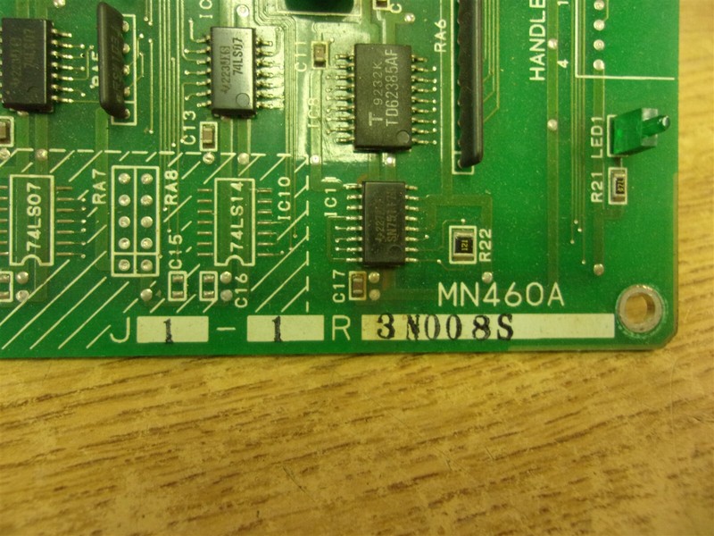 National Panasonic Interfall Card MN460A J1/13N008S "5" *FREE SHIPPING*