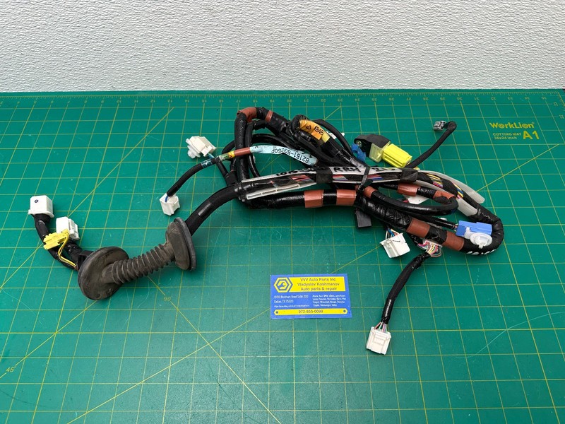 10-11 Lexus IS250 IS350 Convertible RIGHT PASSENGER DOOR WIRING WIRE HARNESS OEM