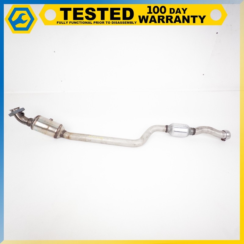 12-18 MERCEDES-BENZ CLS550 4.6 V8 LEFT DRIVER SIDE EXHAUST DOWN PIPE OEM