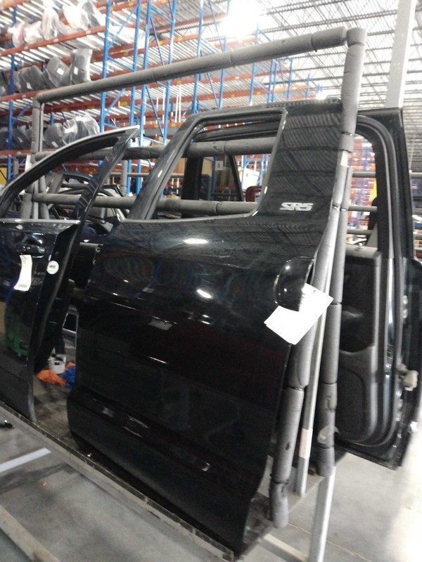 2016 Toyota Tundra Left Rear Door Black Used 575482 142K Miles