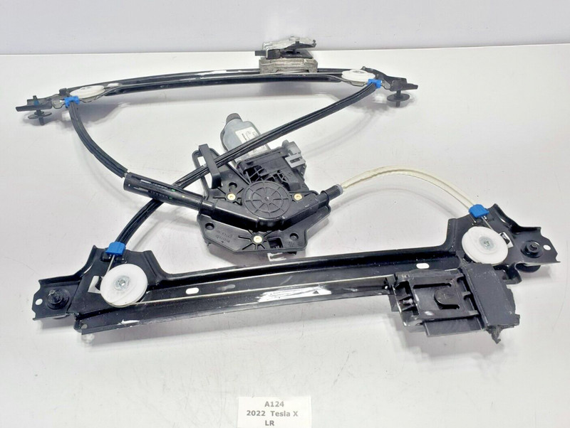 ✅ 2021-2023 OEM Tesla Model X Rear Left Driver Side Window Regulator Motor Assy