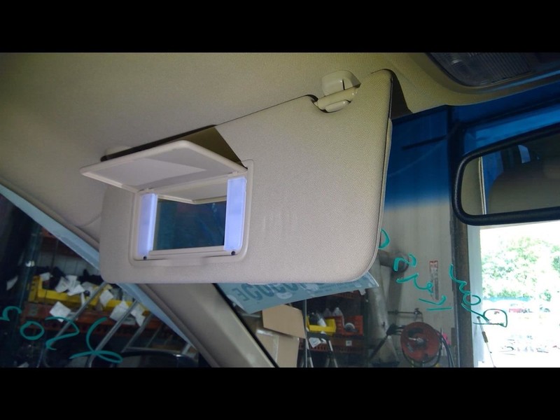 Driver Left Sun Visor Illuminated Fits 08-09 ACCORD 1639791