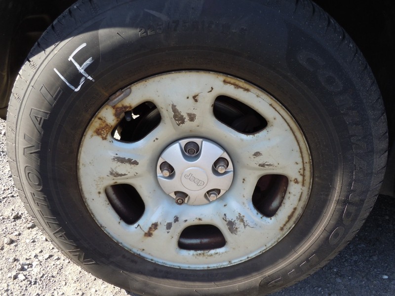 2002 03 04 05 06 2007 Jeep Liberty 16x7 Steel Wheel Rim 5 Raised Spoke OEM