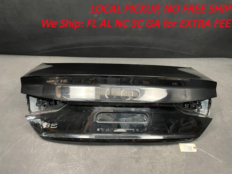 Trunk Deck Lid Shell 2019 Audi S5 Coupe 8W6827025E 2018 2020 2021 2022 2023