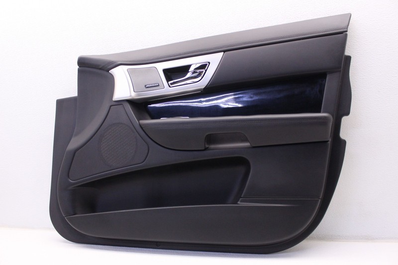 JAGUAR XF X250 13 14 15 FRONT PASSENGER DOOR PANEL WARM CHARCOAL MERIDIAN SOUND
