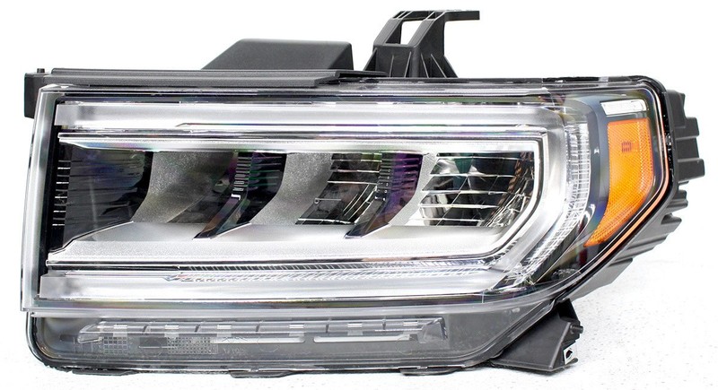 OEM Left Driver Side LED Headlamp For GMC Acadia SL SLE SLT Denali Tab Missing