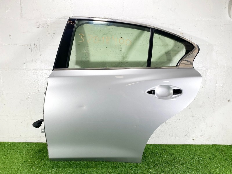 14-23 INFINITI Q50 REAR LEFT LH DRIVER SIDE DOOR SHELL SKIN COVER ASSEMBLY OEM