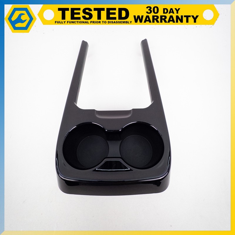 17-18 Toyota Prius Prime REAR CENTER CONSOLE CUP HOLDER W/ BEZEL TRIM COVER OEM