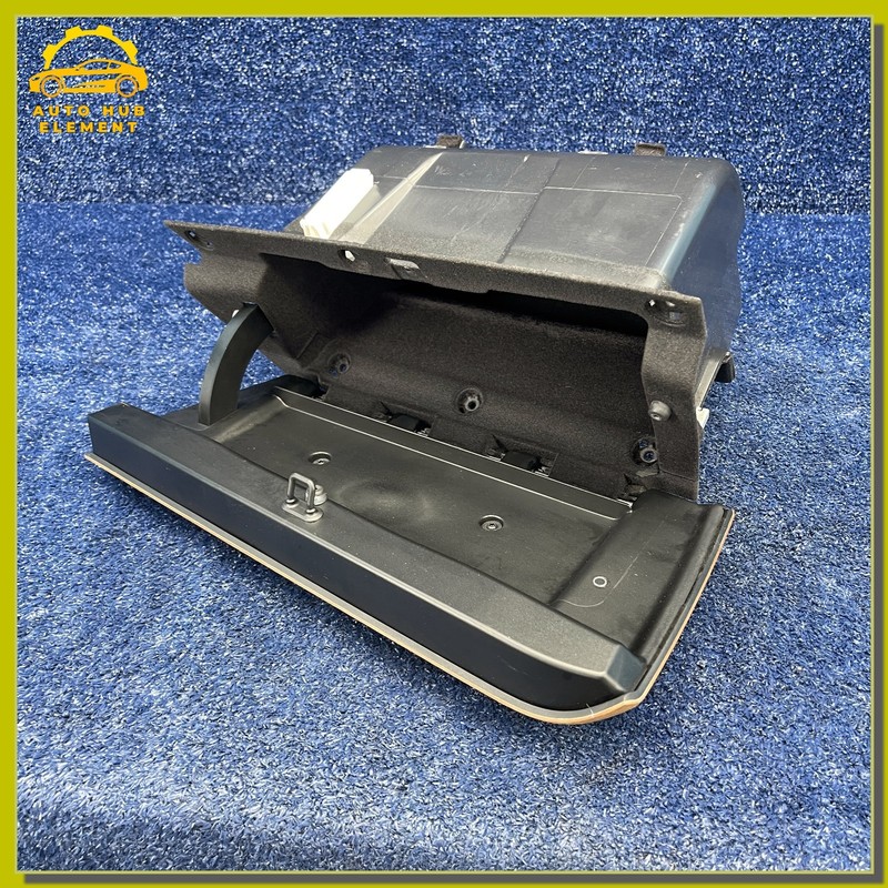 2014-2021 BMW i3 REX Glove Box Compartment Storage Eucalyptus Wood Trim OEM