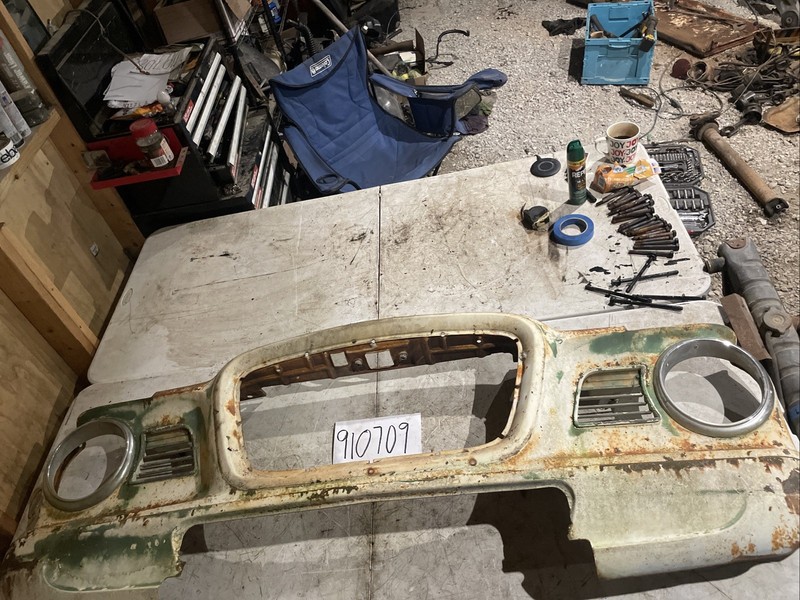 1960-63 Studebaker Champ Radiator Grill Panel Support Frame Panel
