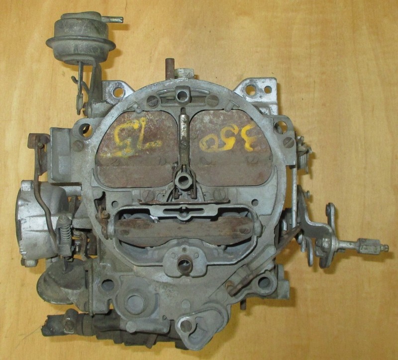 USED 4 BARREL ROCHESTER Q-JET CARBURETOR 17055040 0700 R4-M4MC 1975-77 CHEVY/GMC