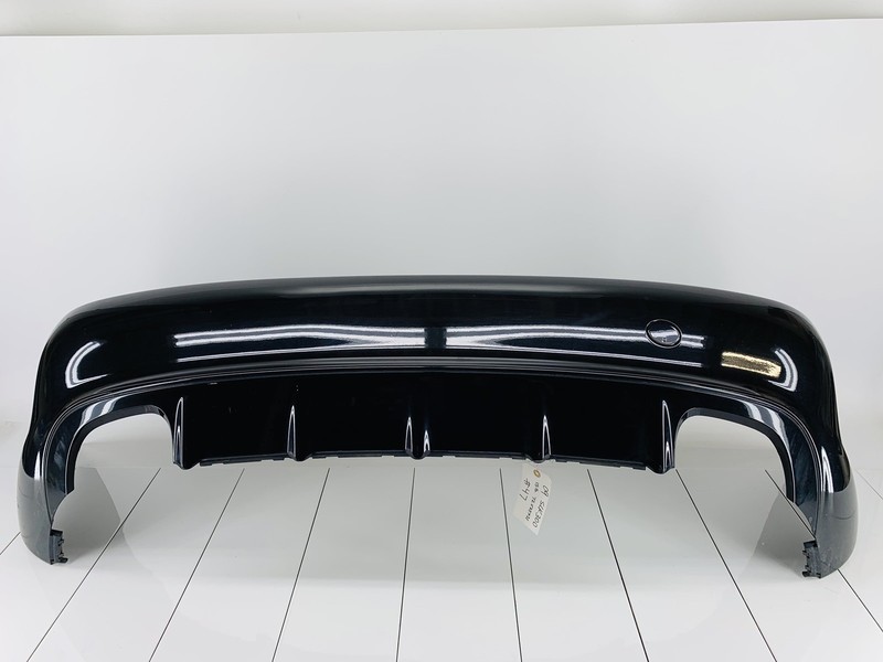 09-11 MERCEDES BENZ SLK300 R171 REAR BUMPER COVER PANEL BLACK OEM