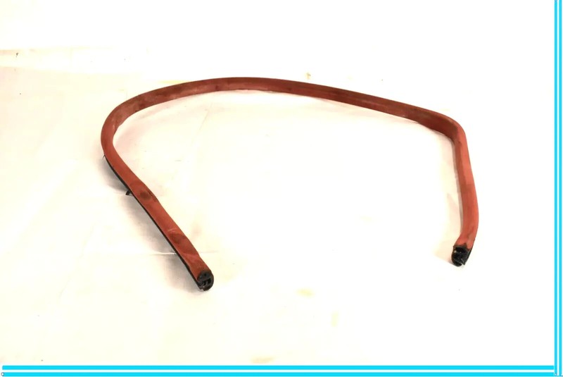 03-12 Mercedes R230 SL500 SL63 AMG Left Driver Door Weather Seal Strip Red OEM