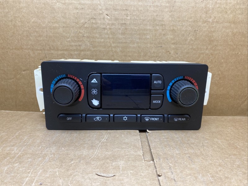 2002 Trailblazer Envoy Bravada Digital Climate Temp Temperature Control