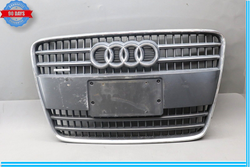 07-09 Audi Q7 4L Front Bumper Radiator Grille Gray 4L0853651 Oem