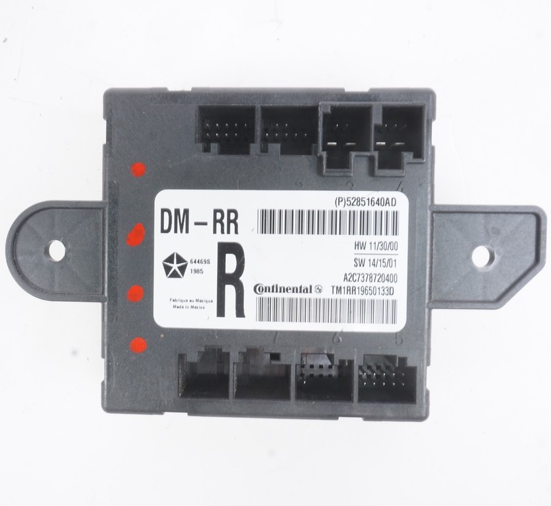 2014 - 2017 Maserati Ghibli M157 Rear Right Door Control Module Unit OEM