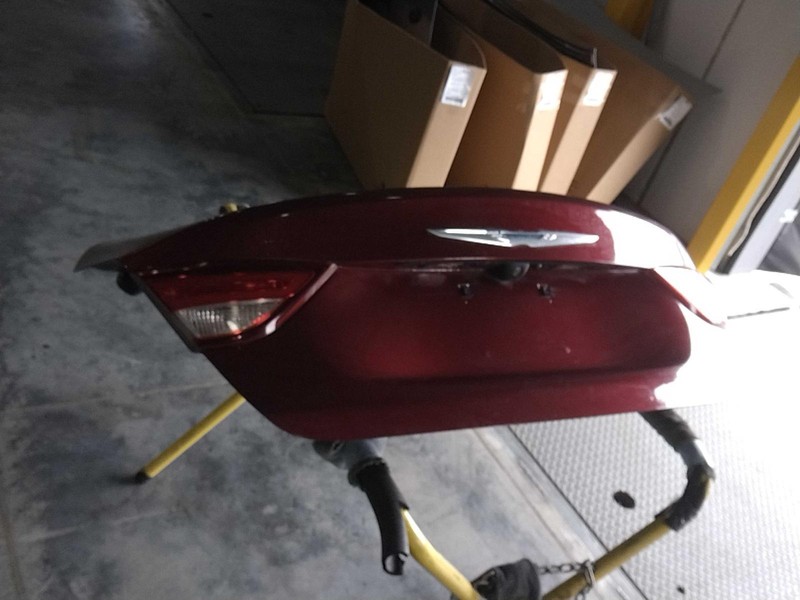 2015 Chrysler 200 Deck Lid Trunk Lid Red OEM 68110363AC 68110364AC