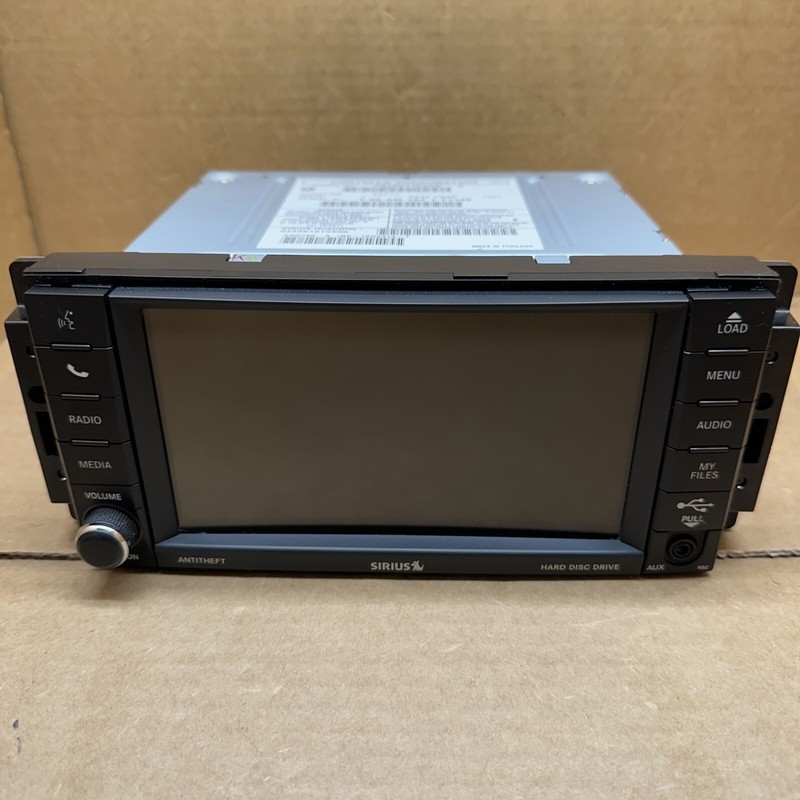 07-14 Dodge Chrysler Jeep Dash Radio Dvd MyGig RBZ P05091168AA P05091168AA