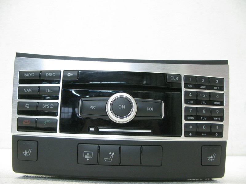 10-11 MERCEDES W212 E350 E63 AMG HEAD COMMAND UNIT GPS RADIO NAVIGATION OEM 1214