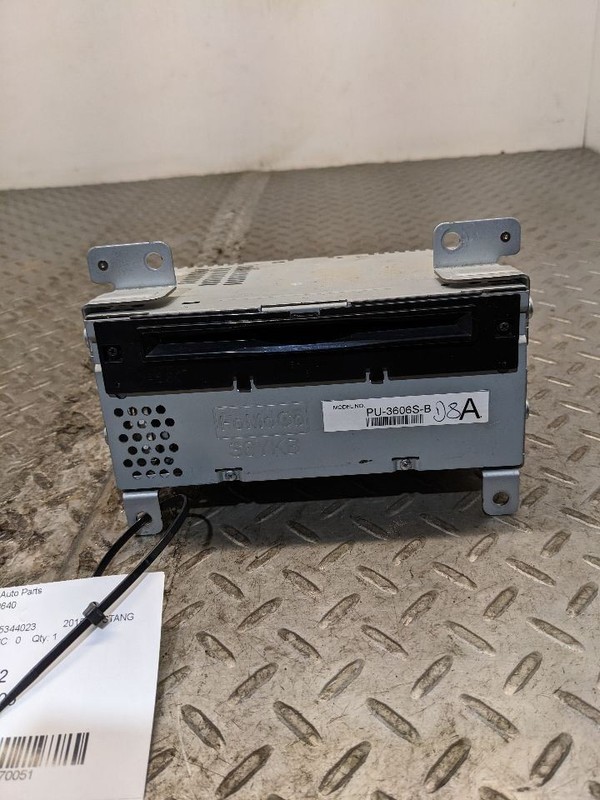Audio Equipment Radio Receiver Am-fm-cd Single Disc Fits 15-16 MUSTANG 1170051