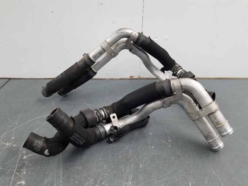 2018 Audi R8 V10 Front Radiator Hoses / Pipes #0182 D1