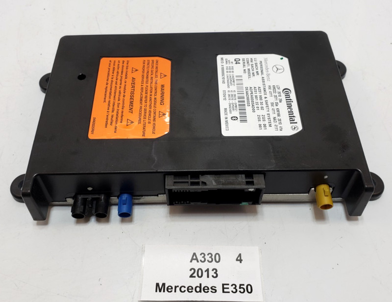✅ 2012-2020 OEM Mercedes W212 E350 Communication Voice Control Module