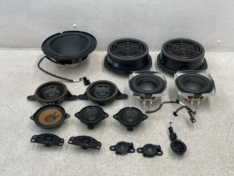 12 13 14 15 Audi S7 Audio Sound Subwoofer Door Tweeter Speaker Set 1605 OEM