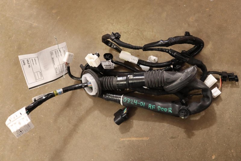 2022 SUBARU WRX GT FRONT RIGHT PASSENGER SIDE DOOR WIRING HARNESS CABLE OEM