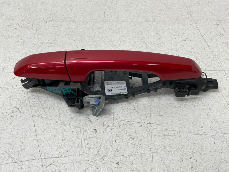 12-15 Land Range Rover Evoque Front Right Pass Exterior Door Handle Red 1422 OEM