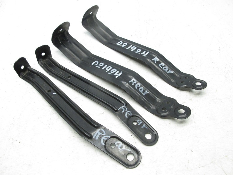 11-16 MINI COOPER S COUNTRYMAN R60 BUMPER GUIDE MOUNT BRACKET REAR SET OEM 02192