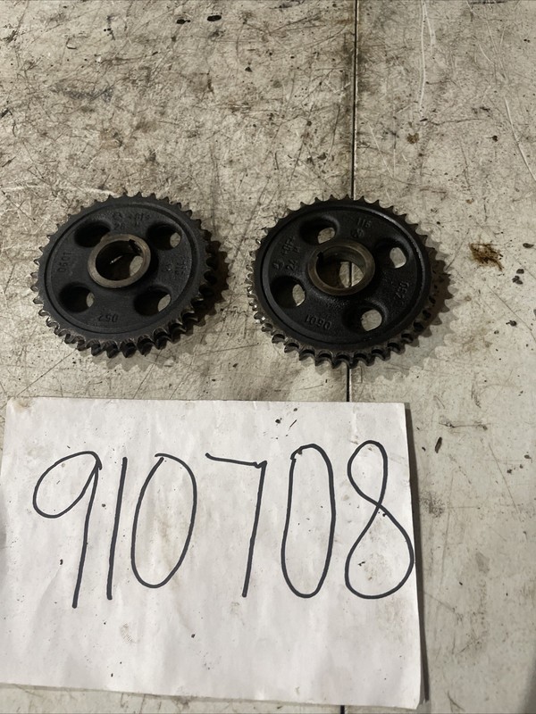 1986-1991 Mercedes Benz Camshaft gear 420SELw126 1160520601 SET