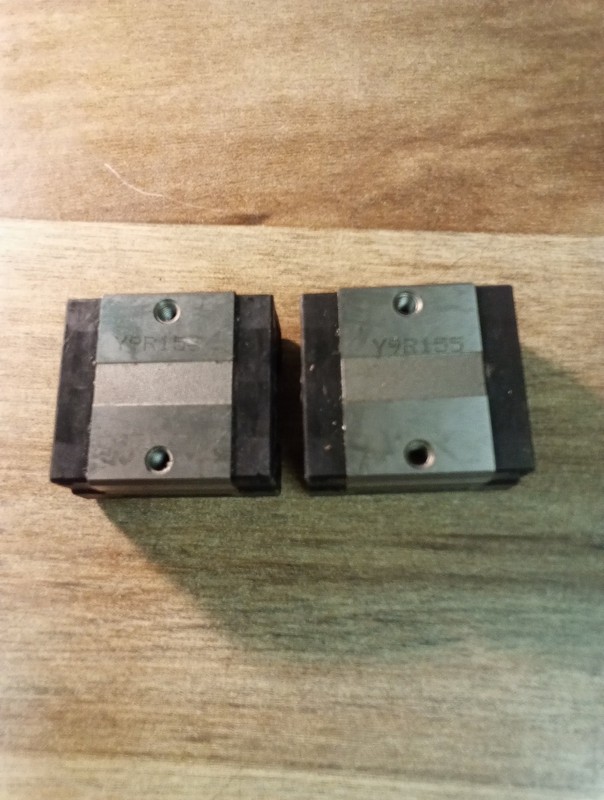 Lot Of 2 THK SSR15-Y9R155 Bearing Blocks