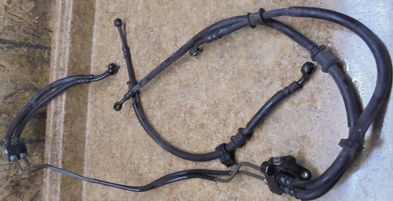 2016 Yamaha XSR900 XSR 900 Front Disk Caliper Brake Fluid Lines Hose Hard Soft