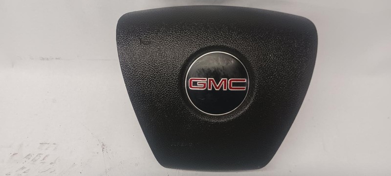 12 GMC ACADIA Left driver steering wheel Air Bag black OEM