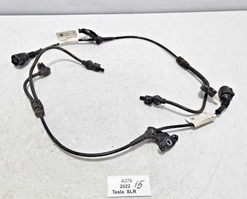 ✅ 21-25 OEM Tesla Model X S Front Left Right Suspension Air Damper Harness SET