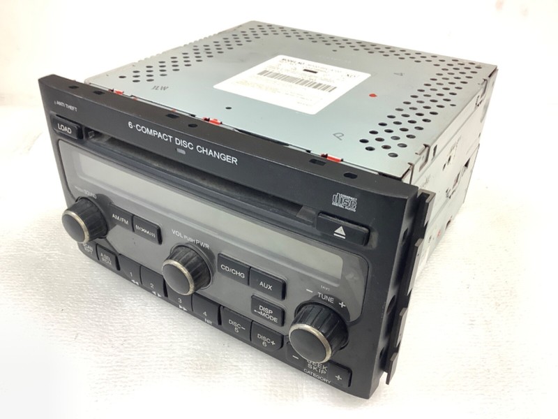 06-08 Pilot EXL(4WD NAVI) Tuner 6CD XM AUX Player AM/FM Radio Dash Receiver 1AV1