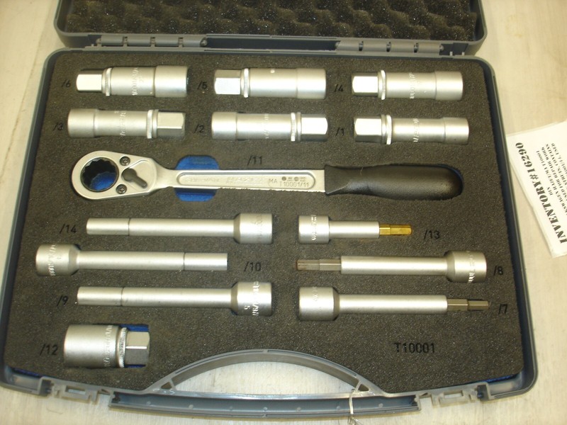 Volkswagen Hazet/MAAudi T10001 VW suspension strut tool kit used