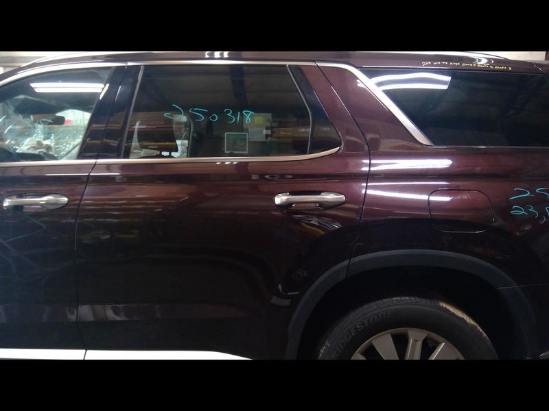 Driver Rear Side Door Without Sunshade With Acoustic Fits 23 PALISADE 1644486