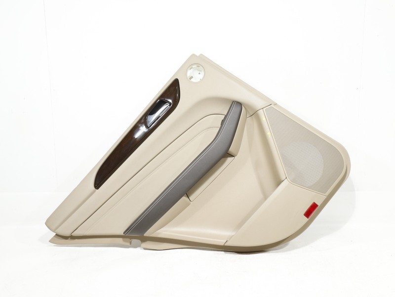12-19 MERCEDES ML350 GL550 GLE REAR DRIVER SIDE DOOR PANEL COVER ALMOND BEIGE