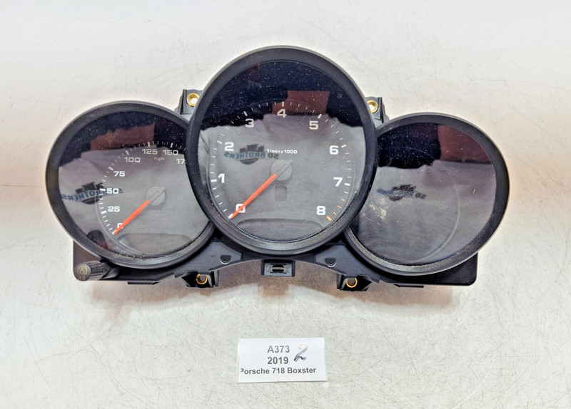 ✅ 17-19 OEM Porsche 718 Boxster 982 Instrument Cluster Speedometer