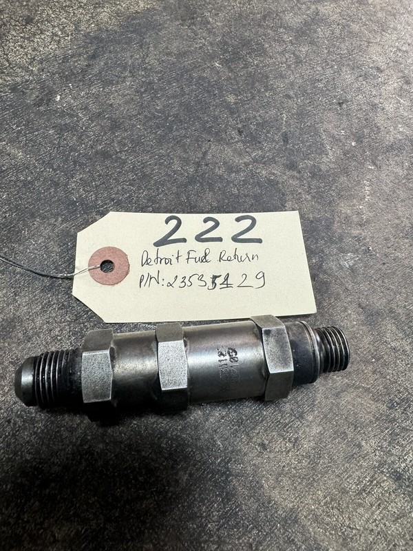 OEM DETROIT FUEL RETURN, PRESSURE REGULATORDDE - P/N: 23535129