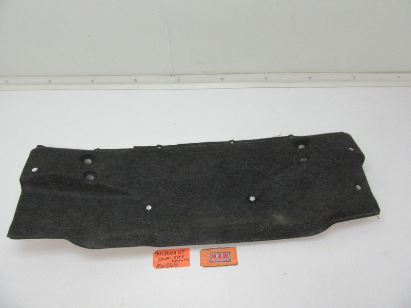 CELICA COUPE CONVERTIBLE REAR BACK BODY TRIM PANEL COVER TRUNK CARPET MAT CARGO