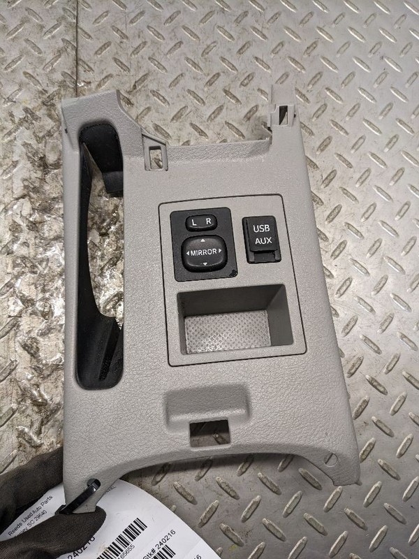 2006-2012 Toyota RAV4 Rear Center Console Brake Bezel Panel Trim1165655