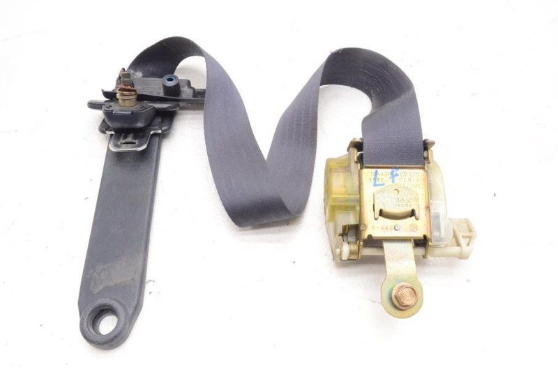 1986-1988 TOYOTA SUPRA MK3 7MGE0 RIGHT REAR BLUE SEAT BELT RETRACTOR AND BELT