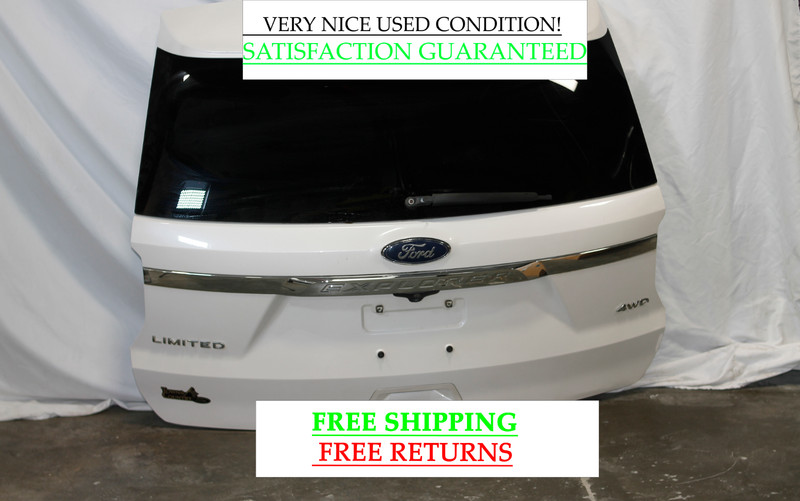 2016-2019 Ford Explorer Rear Liftgate Tailgate Hatch Complete Oem