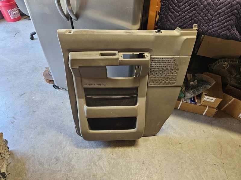 Front Door Trim Panel FORD VAN E250 Left Driver LH 09 10 11 12 13 14 Grey